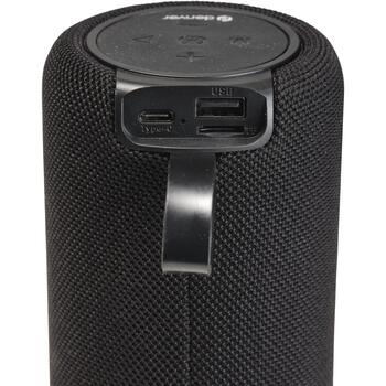 Denver Портативная Bluetooth колонка BTL-330B 111151020890, 2x5 W, 1200 mAh, Bluetooth 5.3, microSD, LED подсветка (111151020890)