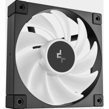 Deepcool Dzesētājs R-FD12-BKAPN3-G, 120mm, 63.6 cfm, 400-2050 rpm, 26.9 dBA, 3 ventilatori, 8 kontaktu kabelis (R-FD12-BKAPN3-G)
