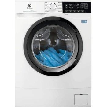 Electrolux EWS6307BE стиральная машина, 7кг, 1000 об/мин, класс A, 45л, 45кВт·ч, 73дБ, 230В, 2100Вт, белый, функция пара (EWS6307BE)