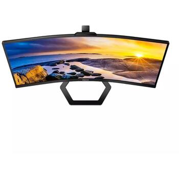 Philips монитор 34E1C5600HE/00, 3440 x 1440, 100 Гц, 4 мс, 1 x HDMI, 1 x DP, 1 x USB-C, 4 x USB 3.2, VA, 21:9, черный, 300 кд/м² (34E1C5600HE/00)