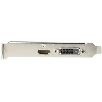 Gigabyte Video karte GV-N1030D4-2GL, 2 GB GDDR4, 64 bit, 2100 MHz, 4096 x 2160, HDMI 2.0b, DVI-D, 1 ventilators (GV-N1030D4-2GL)