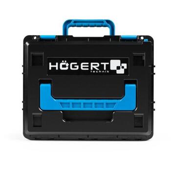 Hogert Аккумуляторная угловая шлифмашина HT2E282-B24AG 125 мм 18 В, бесщеточный мотор, 10 000 об/мин, 2x 4 Ач аккумулятор (HT2E282-B24AG)