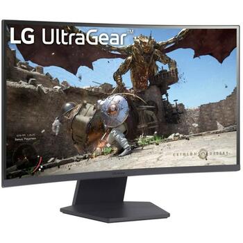 LG LCD monitors 27GS60QC-B 68.6 cm (27) QHD 2560x1440 180Hz 1ms VA, HDR10, FreeSync, 3 HDMI, 1 DP, 178° skata leņķis (27GS60QC-B)