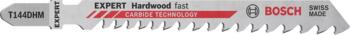 3 figūrzāģa asmeņi T144DHM Hard Wood fast, Figūrzāģiem EXPERT HARDWOOD FAST T144DHM FIGŪRZĀĢA ASMENS, 2608900541, BOSCH (2608900541)