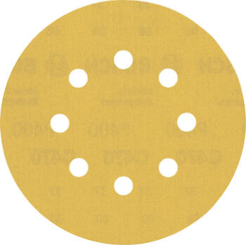 C470 smilšpapīrs 125 mm G400, 50 gab, Ekscentra slīpmašīnām, orbitālajām slīpmašīnām EXPERT C470 SLĪPDISKI, 2608900916, BOSCH (2608900916)