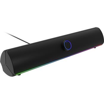GENESIS Helium 312BT NCS-2185 колонка, 2.0 канала, 10 Вт, 100-20000 Гц, Bluetooth 5.2, USB, RGB подсветка, сенсорная панель (NCS-2185)