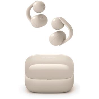 Sony LinkBuds Clip WF-LC900C.CE7, 9ч, 37ч с зарядным кейсом, Bluetooth 5.3, IPX4, открытая конструкция, стереозвук (WFLC900C.CE7)