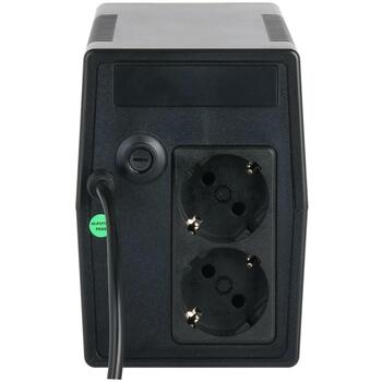 Dahua UPS DH-PFM3350-600 0.6 кВА, 360 Вт, 2 AC выхода, 7 Ач, 13.7 В, Защита питания, Синусоидальная форма, 4 ч зарядка (DH-PFM3350-600)