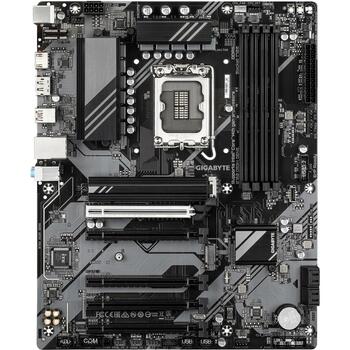 Gigabyte Mātesplate B760 DS3H GEN5, LGA 1700, 8+2+1 fāzes VRM, līdz 5600MHz DDR5, 2xPCIe 4.0 M.2, 1GbE LAN, USB 3.2 Gen 2x2 (B760 DS3H GEN5)