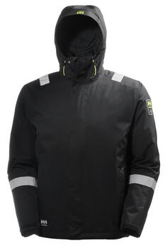 Helly Hansen Manchester 71351_999-S, зимняя куртка, черная, S, Primaloft® Black Eco 100/80 г/м², 100% полиэстер 150 г/м² (71351_999-S)