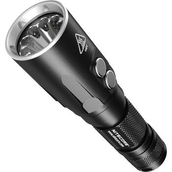 Nitecore Rokas lukturis DL30, 1000 lm, 12400 cd, 18650/CR123 akumulators, 9 h akumulatora darbības laiks, 34 mm galvas diametrs (DL30)