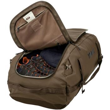 Thule Спортивная сумка 5597, 3205597, 90L, 2.1kg, глубокий хаки, полиэстер, трансформируется в рюкзак, водоотталкивающая (3205597)