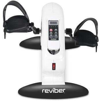 Reviber Motorizēts velotrenažieris RV-BIMI/ER-08, 20W, 5 masāžas režīmi, 12 ātrumi, vadu rokas pults, neslīdošas kājiņas (RV-BIMI/ER-08)