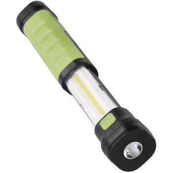 Emos COB LED перезаряжаемый рабочий фонарь P4541, 450 лм, 2000 мАч, магнит, крючок, USB кабель, IP44 (P4541)
