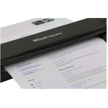 Iris skeneris IRIScan Executive 4 458737, 600 dpi, 7,5 ppm, USB 2.0, divpusējs, CIS, A4, melnbalts, krāsains (458737)