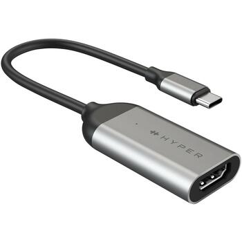Hyper USB-C на HDMI адаптер HD-H8K-GL, 8K60Hz, 4K144Hz, USB-C мужской, HDMI женский (HD-H8K-GL)