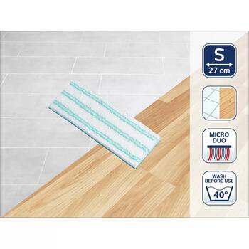 Leifheit Picobello S micro duo 1056610, 27cm, 2 šķiedru sistēma, mazgājama līdz 40°C, visiem grīdas segumiem (1056610)