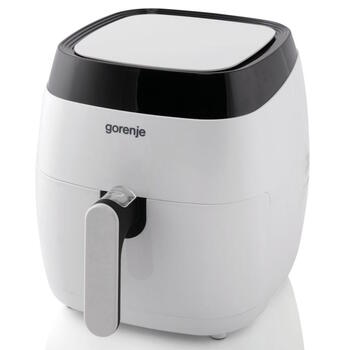Karstsgaisa fritieris ar 1400 W jaudu un 3.5 L ietilpību AF1409DW Balts Gorenje (AF1409DW)