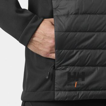 Helly Hansen Весенне-осенняя куртка Oxford Hybrid 73370_990-L&HH, L, черный, PrimaLoft BLACK Eco, молния YKK (73370_990-L&HH)