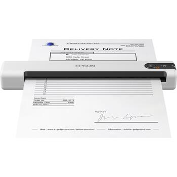 Epson Мобильный документный сканер DS-70 B11B252402, 600 x 600 DPI, 10 стр./мин, 300 сканирований/день, USB 2.0, 216 x 356 мм (B11B252402)