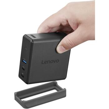 Lenovo X9 dokstacija 40BD0065EU, 1x USB-C, 1x HDMI, 60 W, peldošs akumulators nav (40BD0065EU)