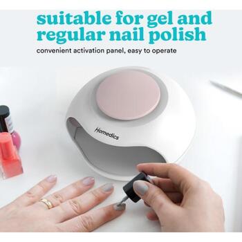 Homedics ND-H100WH Nail Polish Dryer (ND-H100WH)