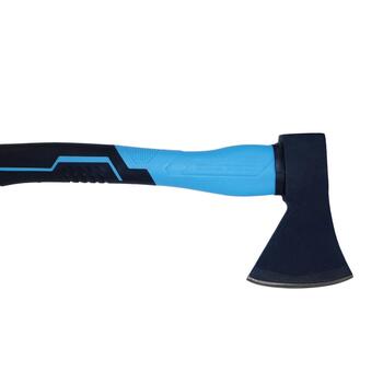 Blaupunkt Universālais cirvis AX0600, 0.600 kg, 36.5 cm, oglekļa tērauds, stikla šķiedras rokturis, zila krāsa (AX0600)