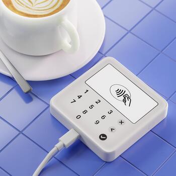 SumUp картридер Solo Lite RDR-SUL-010, Bluetooth, бесконтактный, EMV, NFC, аккумулятор, белый (RDR-SUL-010)