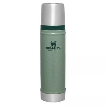 Stanley® Термос The Legendary Classic Bottle 2811345042, 0,6л, сталь 18/8, зеленый, вакуумная изоляция, 18ч тепла, 20ч холода (2811345042)