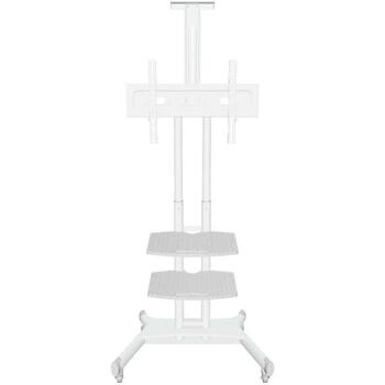 Onkron ТВ подставка TS1552-W, 40-70 дюймов, максимальная нагрузка 60.5 кг, регулировка высоты 1200-1500 мм, 2 AV полки (TS1552-W)