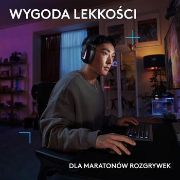 Logitech G522 Наушники 981-001544, 1500 мАч, 35ч, 20-20000 Гц, 97 дБ, Bluetooth 5.3, RGB подсветка (981-001544)