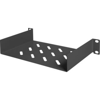 Digitus Полка для стойки DN-10-TRAY-1-B, 14.7cm, 21cm, перфорированная, 1U, RAL 9005, сталь (DN-10-TRAY-1-B)