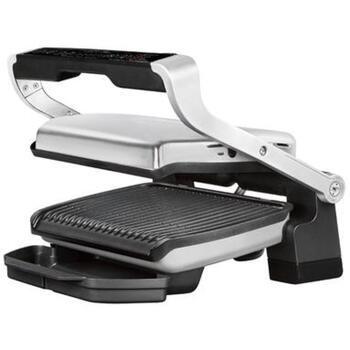Tefal Kontaktgrils GC706D, 2000 W, nerūsējošais tērauds/melns, 6 programmas, 600 cm2 grilēšanas virsma (GC706D)