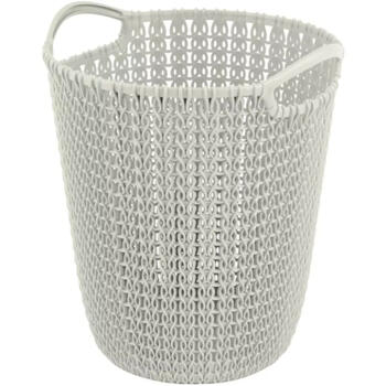 Curver Knit корзина для бумаг 0803678X64, 7л, 23x24x27см, белый, пластик (0803678X64)
