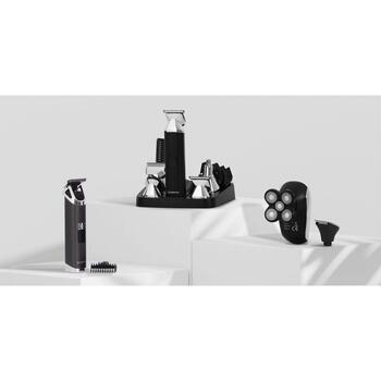 Manta Matu trimmeris HT-02BK, 8 uzgaļi, IPX7, USB-C, 0.5mm-9mm, 120min akumulatora darbība (HT-02BK)