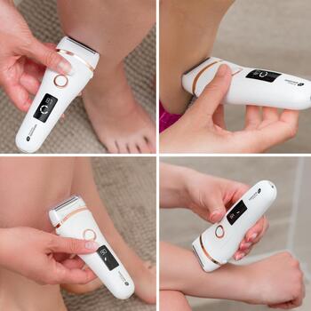 Rio SHLD-EU/1.2 Go Smooth Vet & Dry Lady Shaver, White (SHLD-EU/1.2)