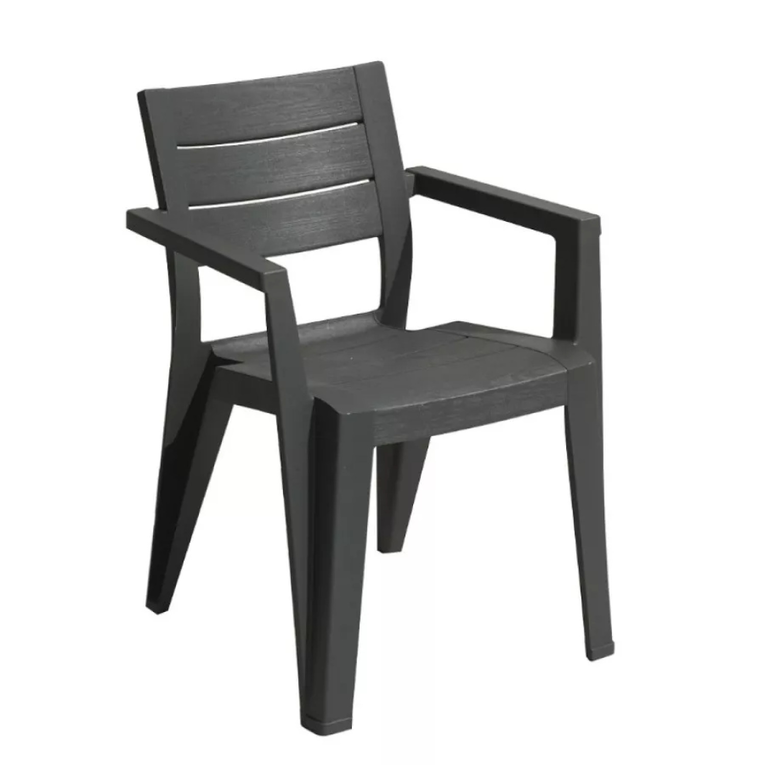 Keter Садовый стул Julie 29209497939, 61.5x58.5x79см, 2.8кг, штабелируемый, атмосферостойкий (29209497939)