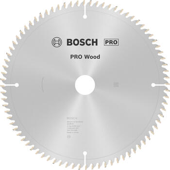 Stacionārā ripzāģa disks 254x30x80, kokam, Paneļzāģiem PRO WOOD RIPZĀĢA ASMENS, 2608640437, BOSCH (2608640437)