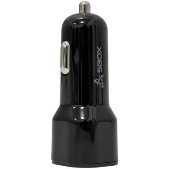 Sbox Автомобильное зарядное устройство CC-038, 12-24V, TYPE-C PD 3.0 5V/3A, 9V/2.22A, 12V/1.67A, USB-A QC 3.0 5V/3A, 9V/2A (CC-038)