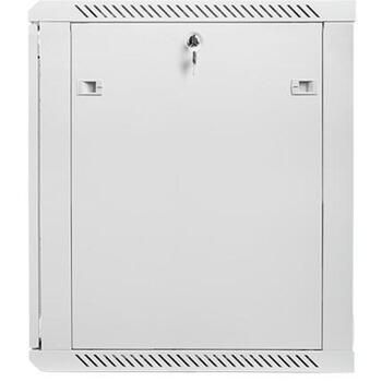 Lanberg настенный шкаф 19'' 15U WF01-6615-10S, 600x600mm, 60kg, IP20, стеклянная дверь, 2 вентиляционных отверстия (WF01-6615-10S)