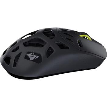 Corsair SABRE V2 PRO CH-931G100-WW spēļu pele, 33000 dpi, 2.4 GHz, Bluetooth, USB-C, optiskā, 5 pogas, melna (CH-931G100-WW)