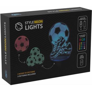 Manta Декоративная лампа SNL124RGB, 5W, 12.2cm, 10cm, 20cm, 3xAA, 5V, 2m, 16 цветов, пульт дистанционного управления (SNL124RGB)