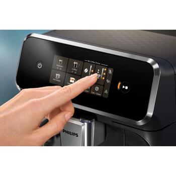 Philips кофемашина EP2331/10, мощность 1500 Вт, ёмкость резервуара для воды 1.8 Л, 2 носика, встроенная кофемолка, TFT дисплей (EP2331/10)