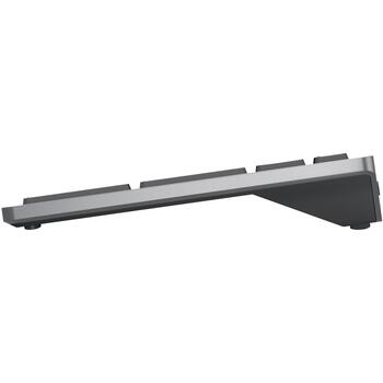 Dell Klaviatūra KB740 580-AKOX, Titan pelēka, Bluetooth 5.0, Multi-Device, 3 gadu apmaiņas serviss (580-AKOX)