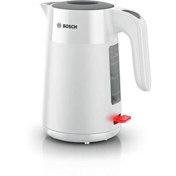 Bosch Электрический чайник TWK2M161, 2400 Вт, 1.7 л, белый, 360° поворотная база, автоматическое отключение (TWK2M161)