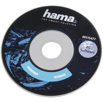 Hama Игровой аксессуар 00054478, 2x USB Type-A, 1x USB Type-A, 81 уровня скорости, 9 настроек чувствительности, 11 профилей (00054478)