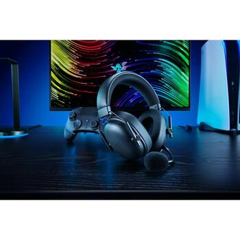 Razer austiņas BlackShark V3 RZ04-05410300-R3G1, 50mm, 32Ω, 106dB, 12-28kHz, 70h, Bluetooth, 2.4GHz, vadu, mikrofonu (RZ04-05410300-R3G1)