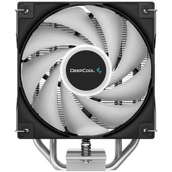 Deepcool CPU dzesētājs AG400 BK LED R-AG400-BKLNMC-G-1, 75.89 CFM, 2.53 mmAq, 2000 RPM, 500 RPM, melns, hidro gultņi (R-AG400-BKLNMC-G-1)