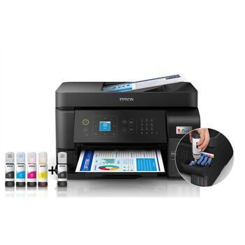 Epson Многофункциональный принтер EcoTank L5590 C11CK57403, 4-ink, A4, Wi-Fi, сканирование 1200 x 2400 dpi, факс, ADF (C11CK57403)