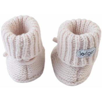 Lodger Slipper Folklore Merino шерстяные пинетки, Birch, 0-6m, SLM 599_0-6, 100% мериносовая шерсть, осень/зима, унисекс (SLM 599_0-6)